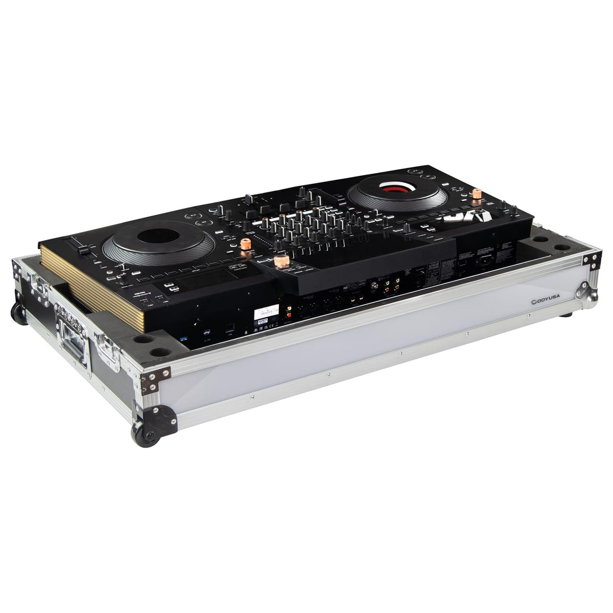 Odyssey SCOPUSQUADCW1 - Pioneer DJ OPUS-QUAD Flight Effects Show Case with Wheels.
