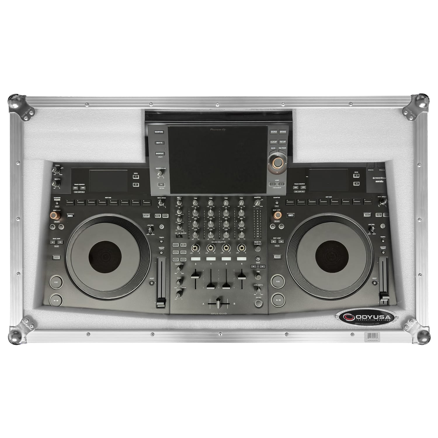 Odyssey SCOPUSQUADCW1 - Pioneer DJ OPUS-QUAD Flight Effects Show Case with Wheels