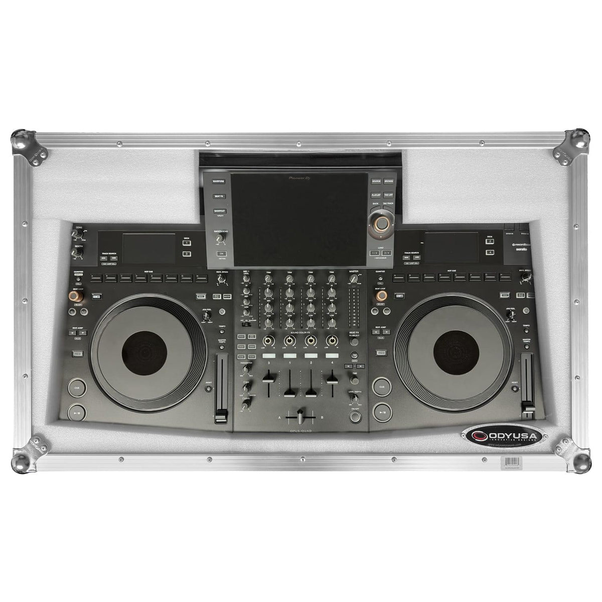 Odyssey SCOPUSQUADCW1 - Pioneer DJ OPUS-QUAD Flight Effects Show Case with Wheels.