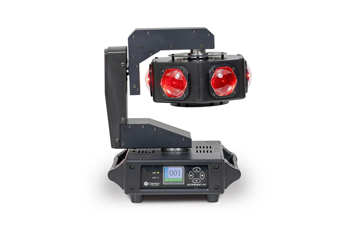 Colorkey Scorpius FX - 6x40W 4-in-1 RGBW LED Effect Fixture.