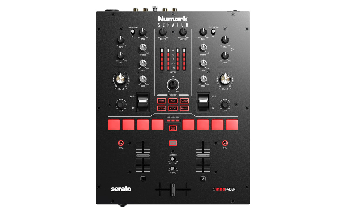 Numark Scratch - 2-Channel Scratch Mixer for Serato DJ Pro.