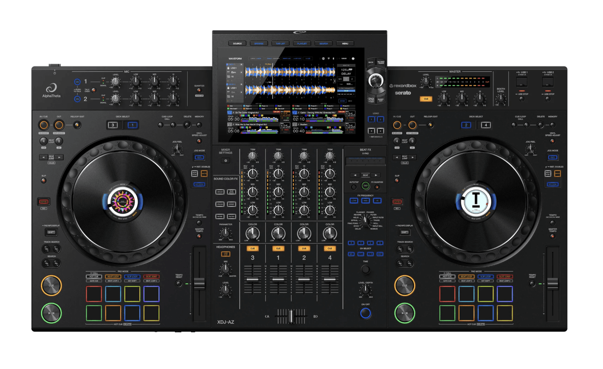 AlphaTheta XDJ-AZ - 4-Channel Professional all-in-one DJ System.