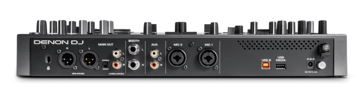 Denon DJ Prime GO+ - Rechargeable Battery-powered, Standalone DJ System with Wi-Fi Streaming.