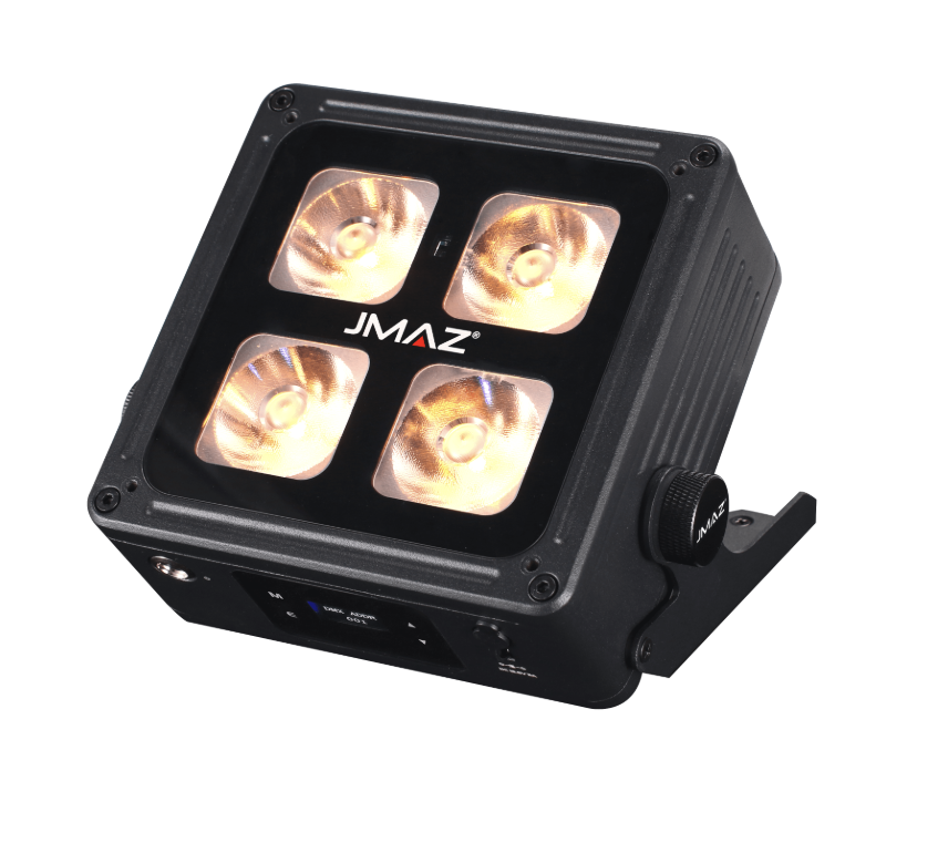 JMAZ MAD PAR 4IP - 60W RGBWA+UV LED Battery Powered Outdoor Uplight