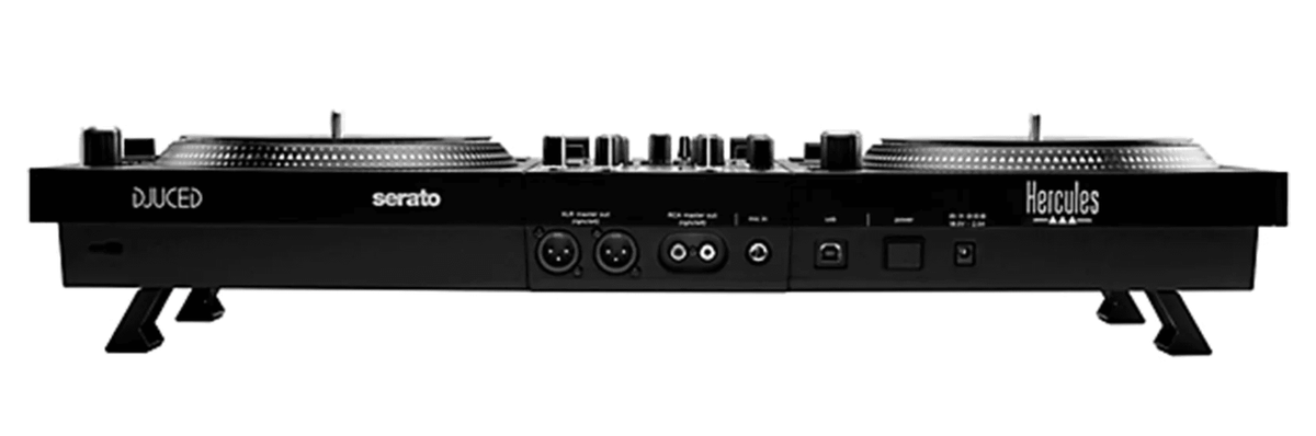 Hercules DJ Control Inpulse T7 - 2-Channel DJ Controller for Serato & Djuced with 7" spinning platters.