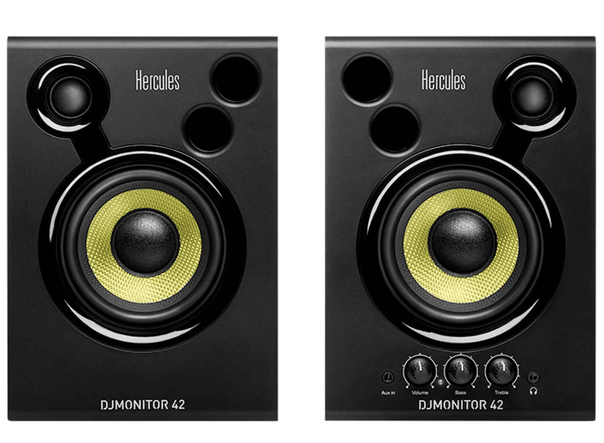Hercules DJ Essentials Kit - All-in-One Kit with Inpulse 300mk2, DJ Monitor 42 (pr) and HDP DJ60 Headphones.