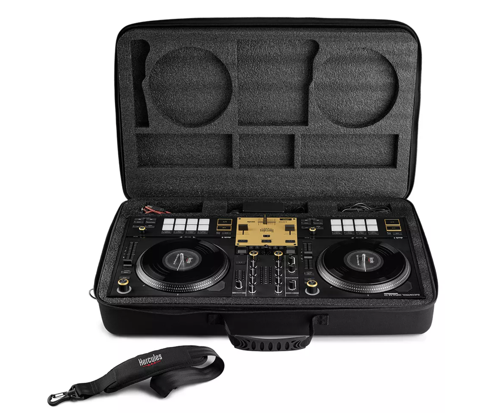 Hercules DJ Control Inpulse T7 Premium Edition - 2-Channel DJ Controller for Serato & Djuced with 7", Premium Vinyl Edition