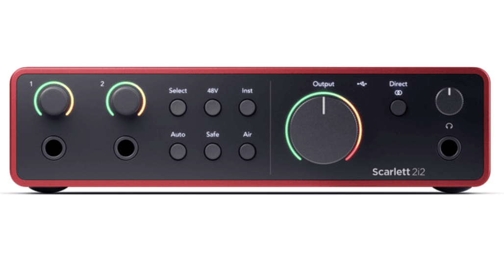 Focusrite Scarlett Scarlett 2i2 (4th Generation) - The Artist's 2-in, 2-out Interface.