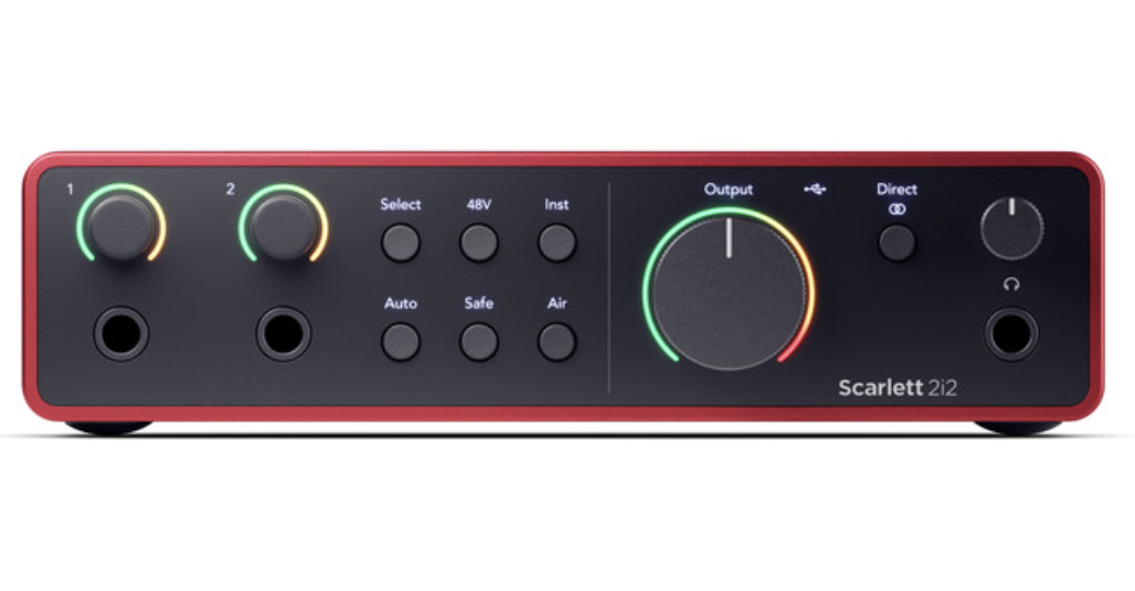 Focusrite Scarlett Scarlett 2i2 (4th Generation) - The Artist's 2-in, 2-out Interface
