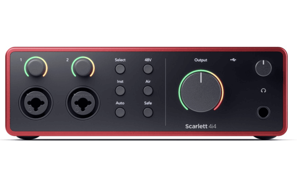 Focusrite Scarlett Scarlett 4i4 (4th Generation) - The original music maker's 4-in, 4-out interface.