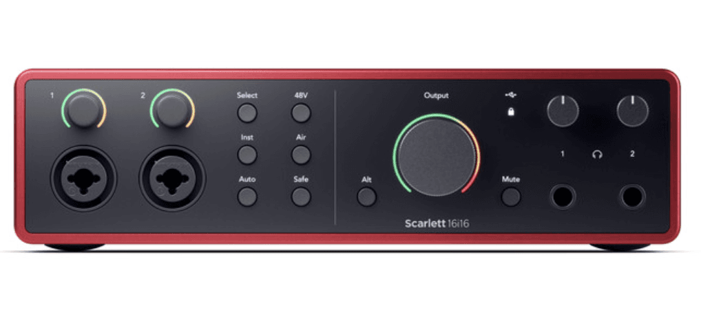 Focusrite Scarlett Scarlett 16i16 (4th Generation) - The Artist's and Producer's 16-in, 16-out Interface.