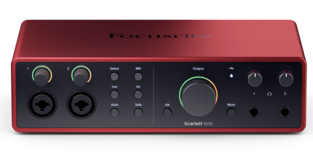 Focusrite Scarlett Scarlett 16i16 (4th Generation) - The Artist's and Producer's 16-in, 16-out Interface