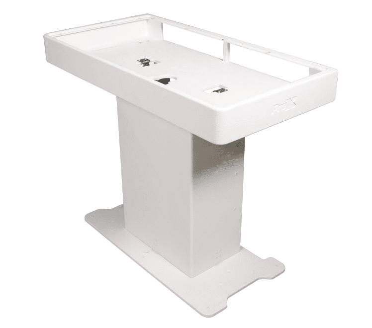 ProX XZF-DJXLCTW CASE - DJ Control Tower with 2 Flight cases (White).