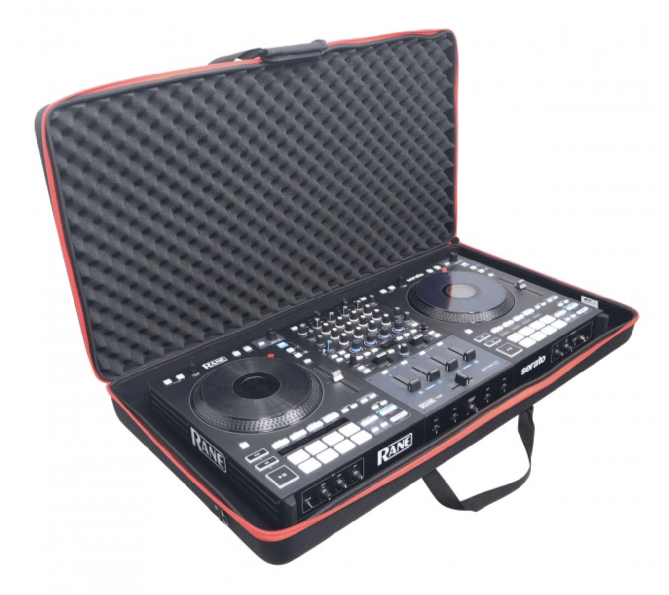 ProX XB-DJCXL - ZeroG Ultra Lightweight Hard Shell DJ Controller Shoulder Strap Bag for Rane FOUR, Performer, Pioneer XDJ-XZ DDJ-SZ2 - X Large