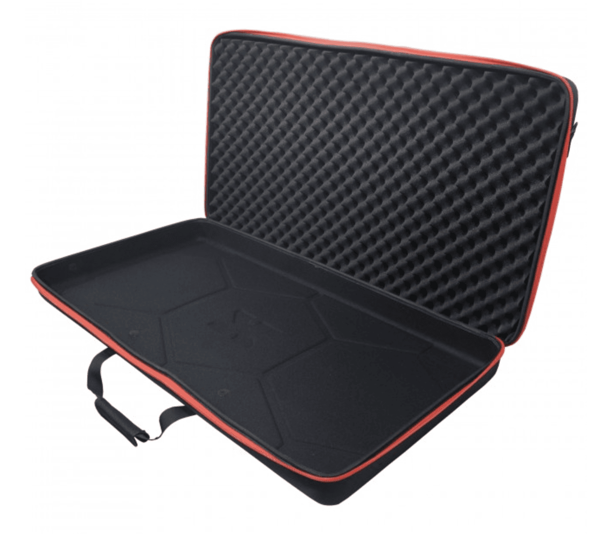 ProX XB-DJCXL - ZeroG Ultra Lightweight Hard Shell DJ Controller Shoulder Strap Bag for Rane FOUR, Performer, Pioneer XDJ-XZ DDJ-SZ2 - X Large.