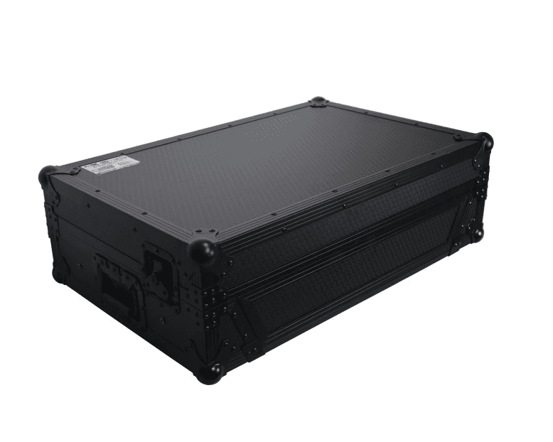 ProX XS-RANEONEWLTBL - Flight Case For RANE ONE DJ Controller W-Sliding Laptop Shelf & Wheels| Black on Black.