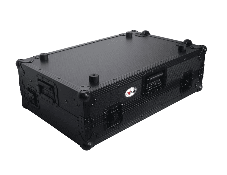 ProX XS-RANEONEWLTBL - Flight Case For RANE ONE DJ Controller W-Sliding Laptop Shelf & Wheels| Black on Black.