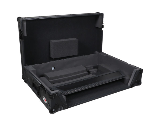 ProX XS-XDJRX3WBL - ATA Flight Case ATA Flight Case For Pioneer XDJ-RX3 DDJ-REV5 DJ Controller with 1U Rack Space and Wheels - Black