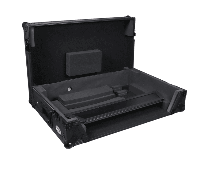 ProX XS-XDJRX3WBL - ATA Flight Case ATA Flight Case For Pioneer XDJ-RX3 DDJ-REV5 DJ Controller with 1U Rack Space and Wheels - Black.