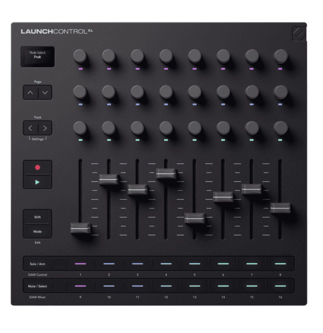 Novation Launch Control XL - Tactile MIDI Control Surface.