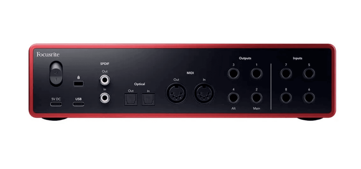Focusrite Scarlett 18i16 (4th Generation) - USB-C Audio Interface.