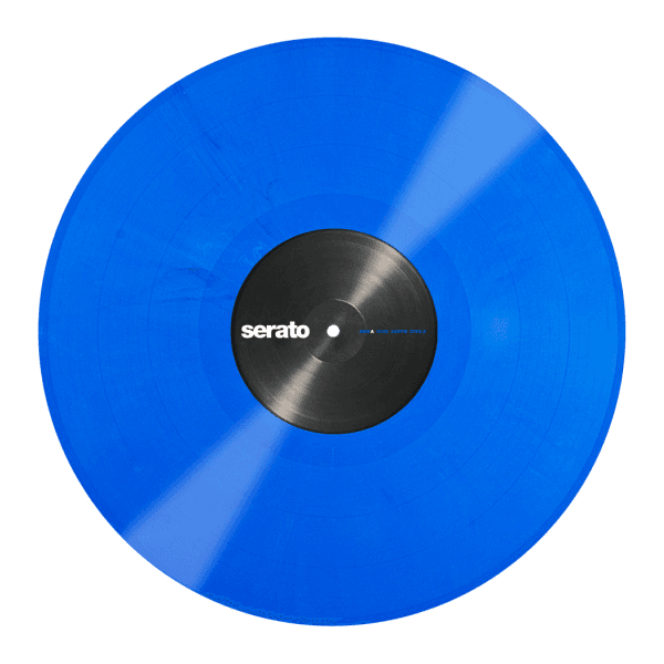 Serato Performance Series 12" Control Vinyl (Pair, Blue).