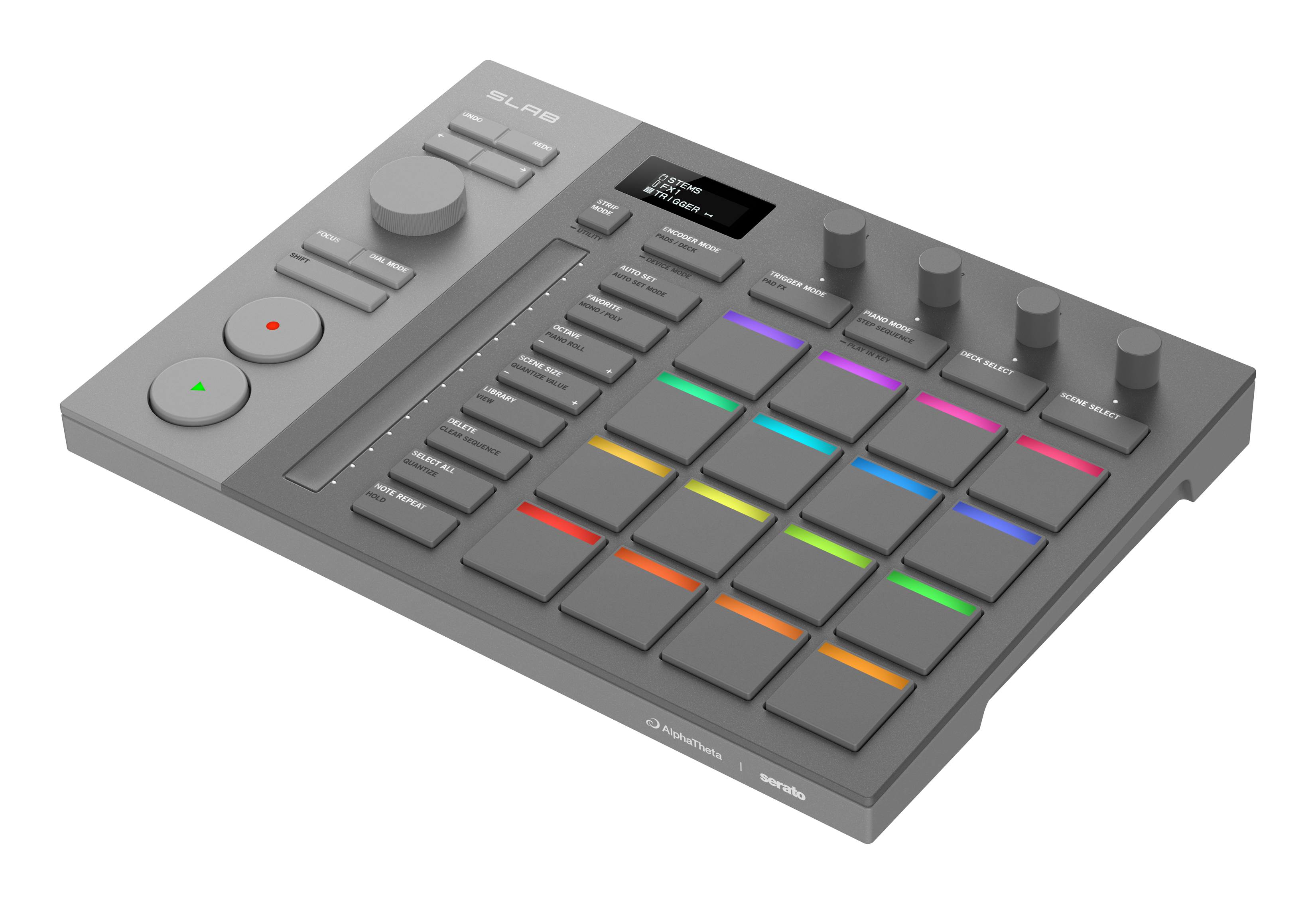 AlphaTheta SLAB - Music Production Controller optimized for Serato Studio - Open Box