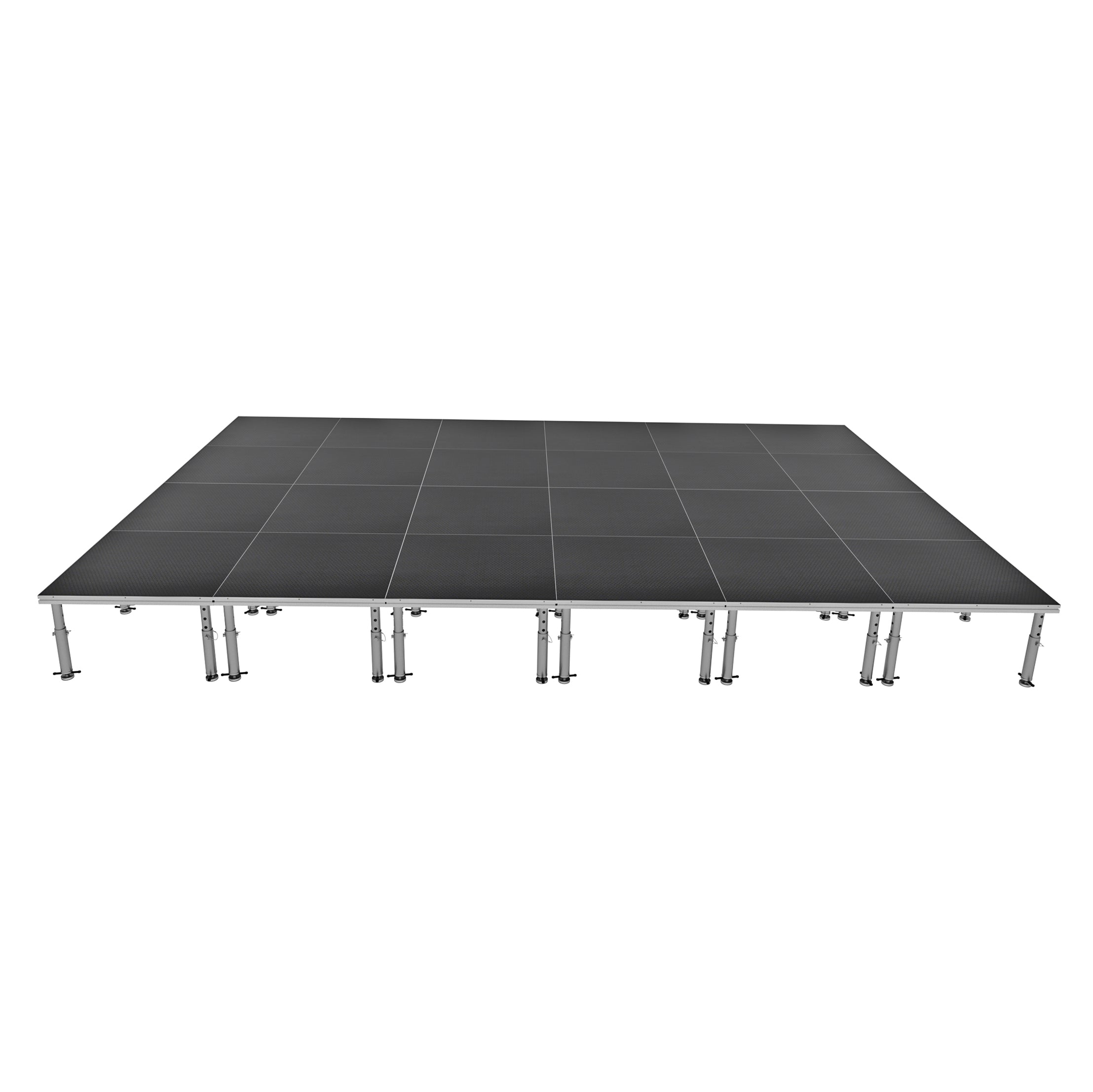 ProX StageOne 16 ft x 24 ft 4x4 Package 24 Decks w/ 16–22 inch Adjustable Legs