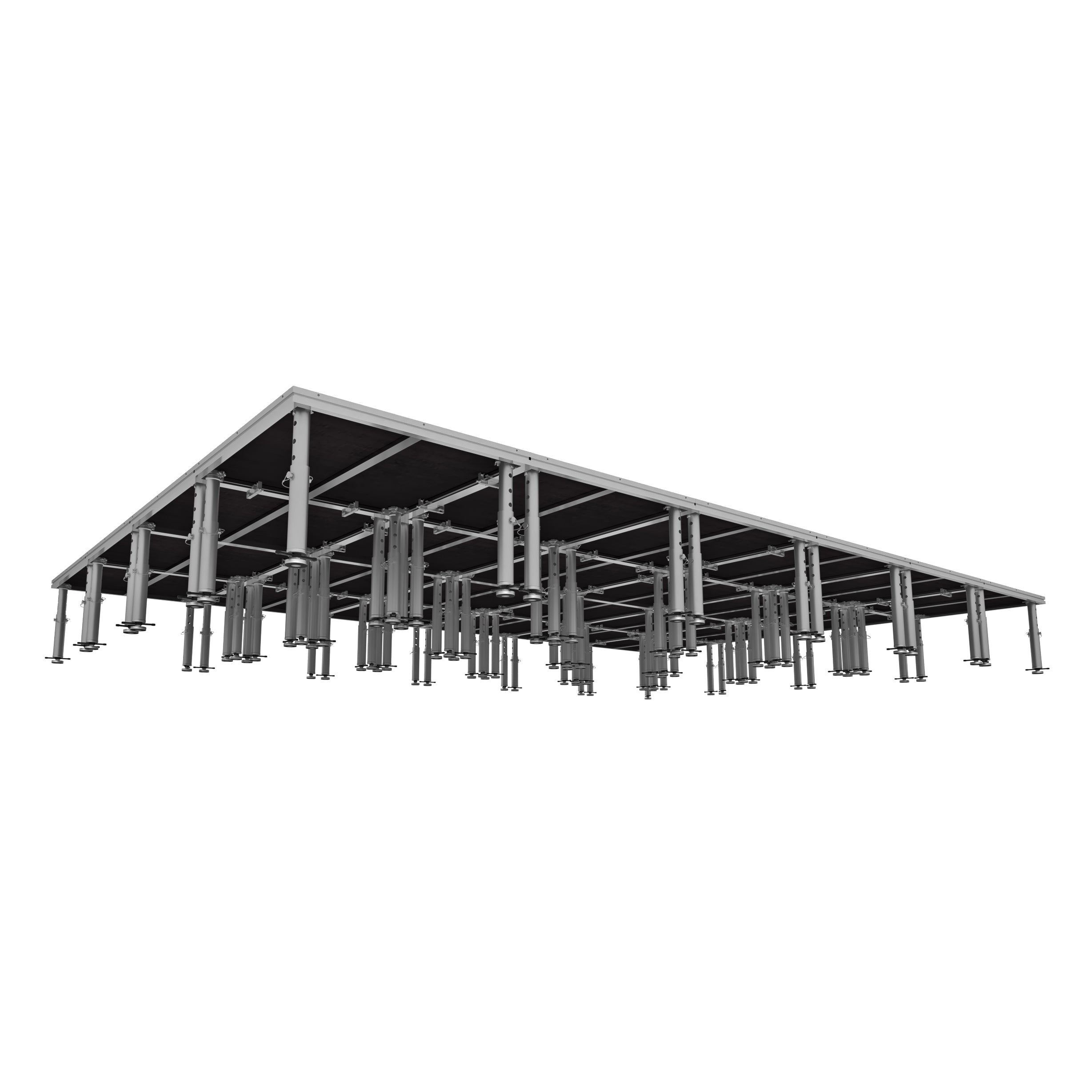 ProX StageOne 16 ft x 24 ft 4x4 Package 24 Decks w/ 16–22 inch Adjustable Legs