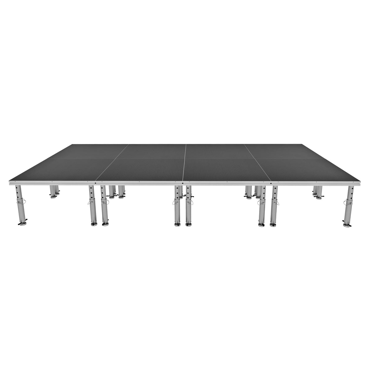 ProX StageOne 8 ft x 16 ft 4x4 Package 8 Decks w/ 16–22 inch Adjustable Legs.