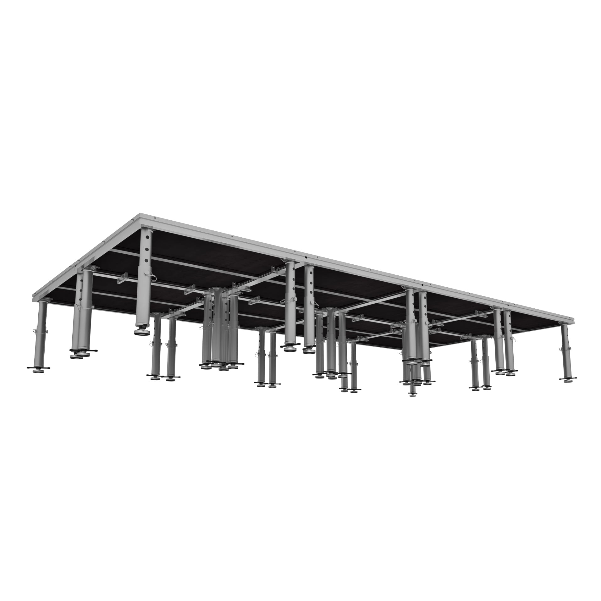 ProX StageOne 8 ft x 16 ft 4x4 Package 8 Decks w/ 16–22 inch Adjustable Legs