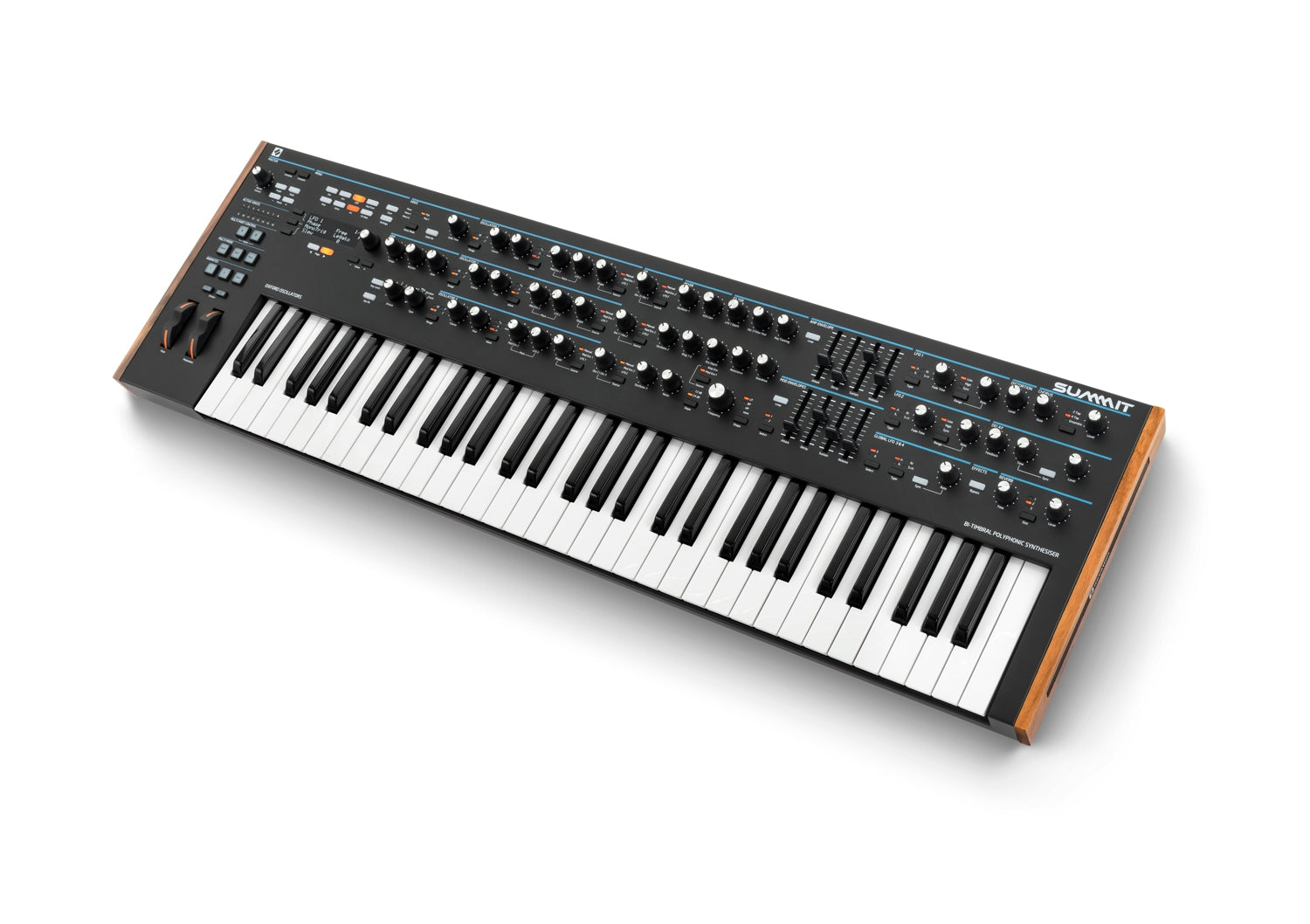 Novation Summit - Flagship Two-Part 16-Voice 61-Key Polyphonic Synthesizer