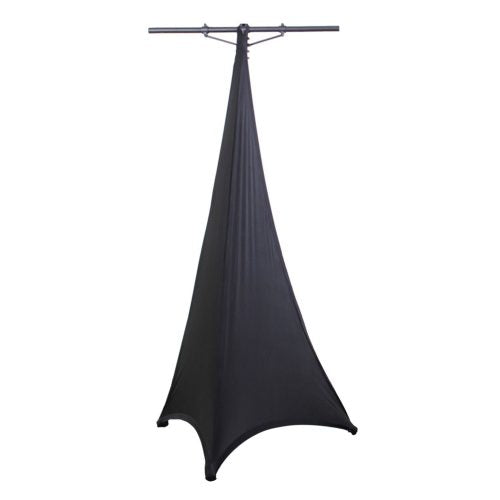 Odyssey SWTP5BLK - Dual 72 in x 110 in Panel Section Black Tripod Scrim
