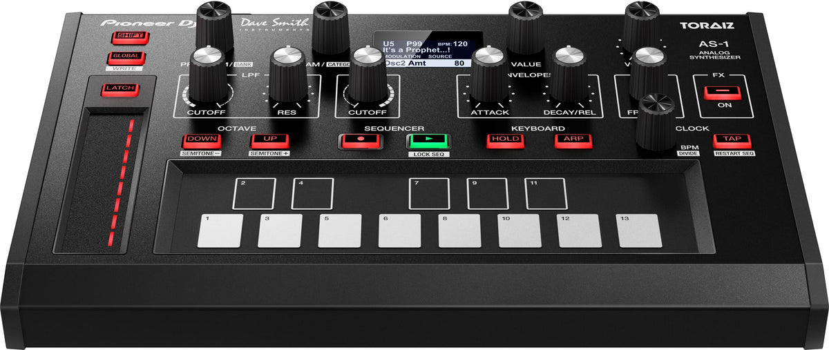 TORAIZ TAS-1 - Monophonic Analog Synthesizer by Pioneer DJ.