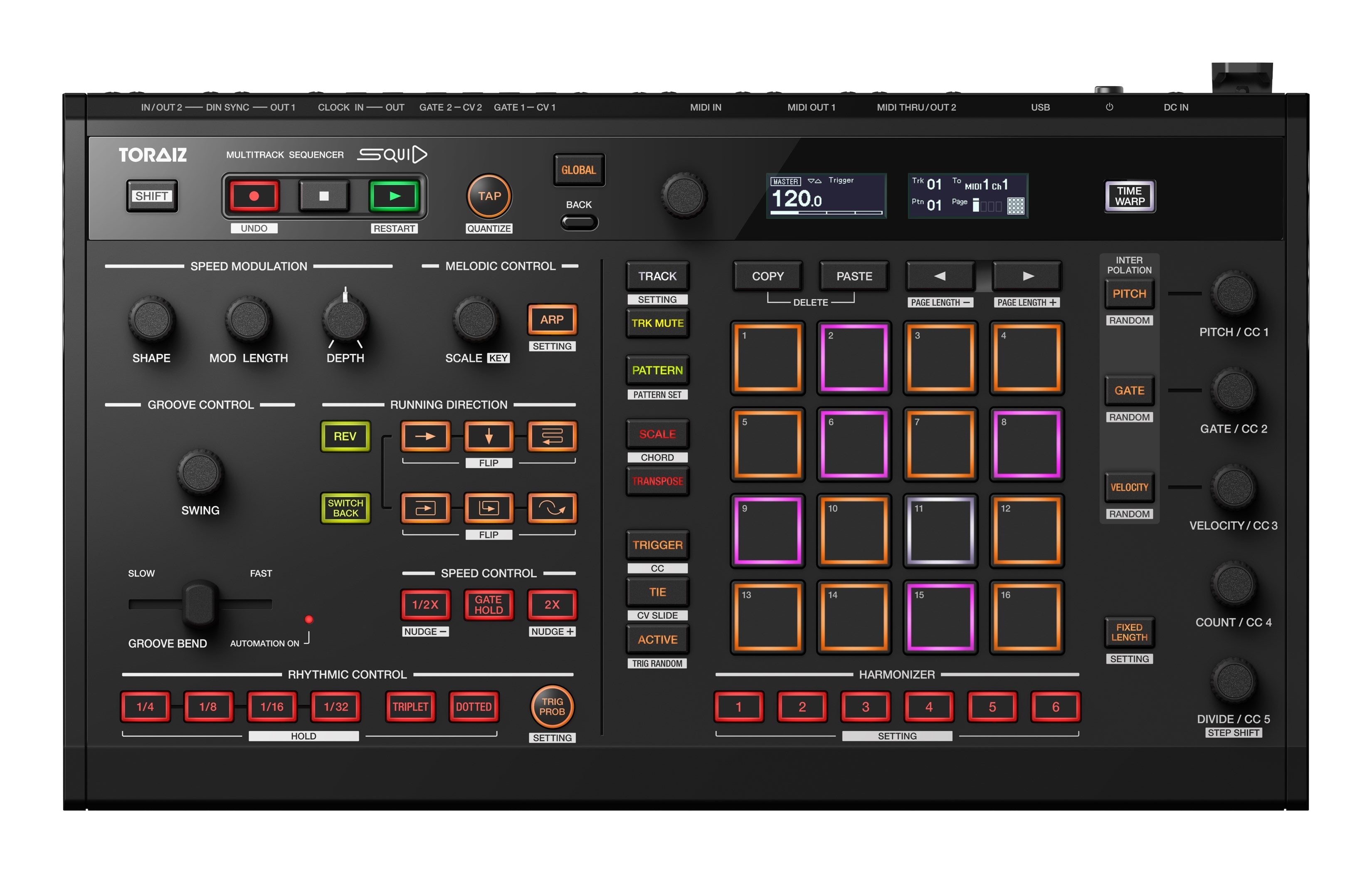 TORAIZ SQUID - Multitrack Sequencer by Pioneer DJ