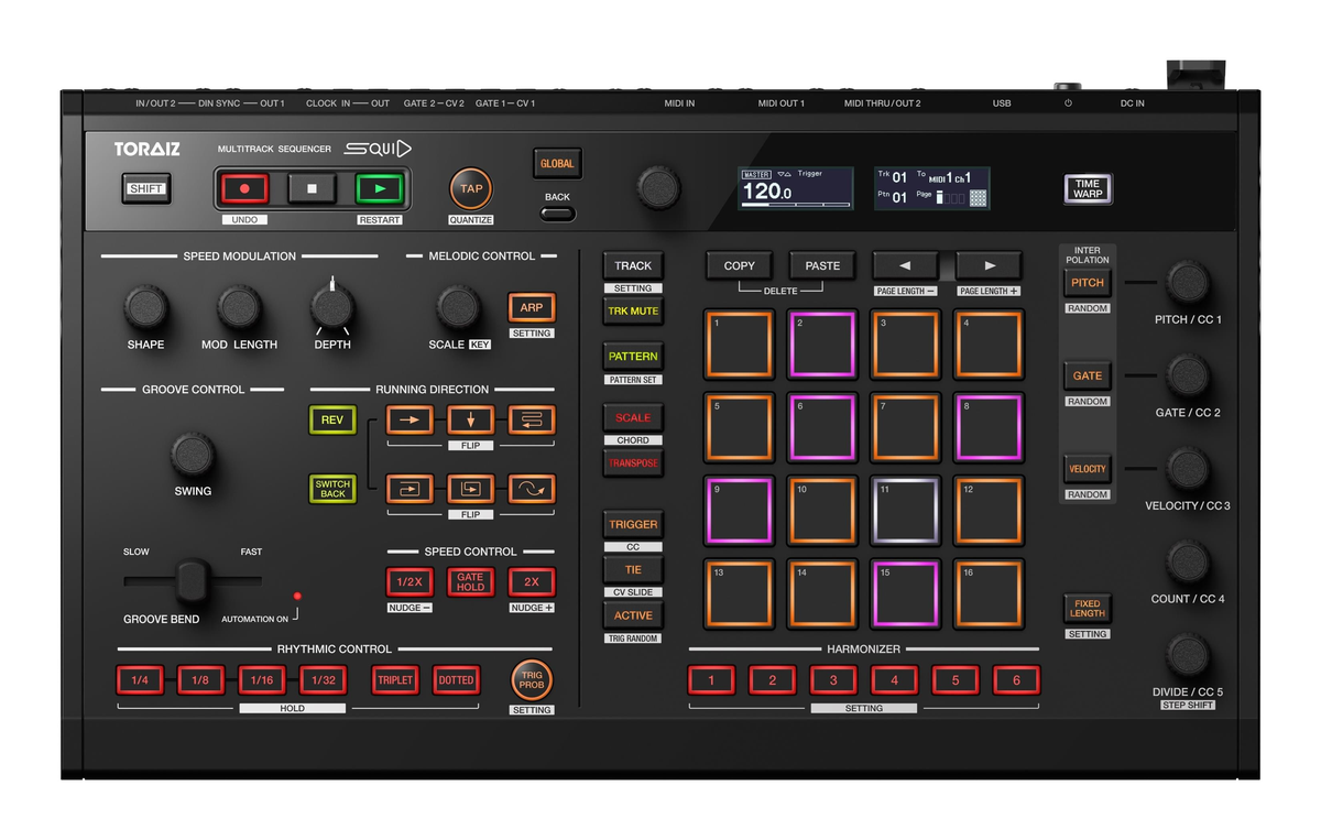 TORAIZ SQUID - Multitrack Sequencer by Pioneer DJ.