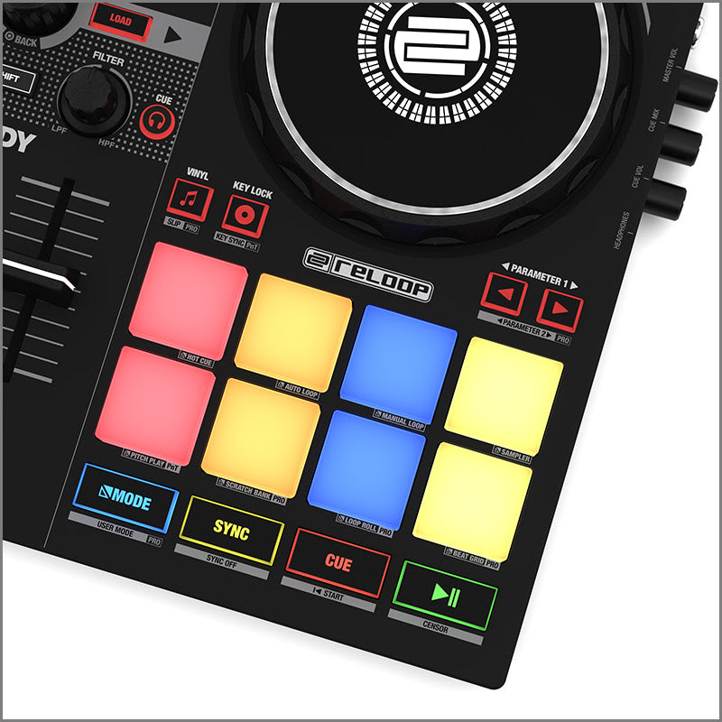 Reloop Ready - Ultra-Portable 13" Serato Performance Controller
