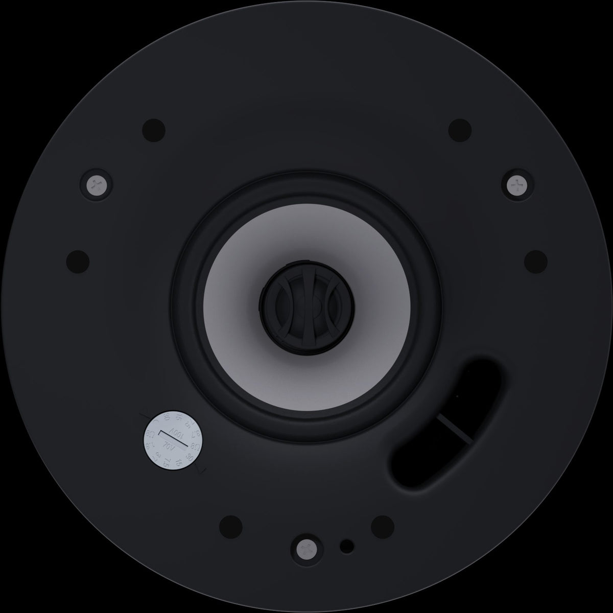 Electro-Voice EVID-C4.2-G2 - 4" 2-Way Coaxial Ceiling Speaker w/ Multi-Tap 70/100V Transformer