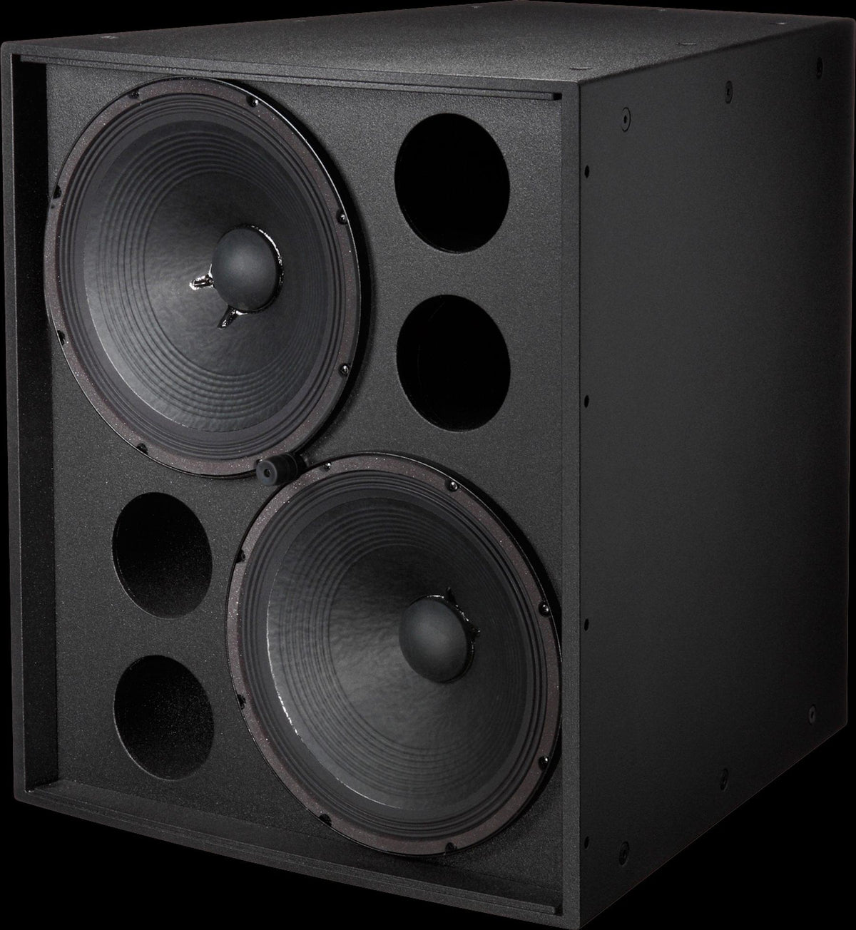Electro-Voice EVF-2151D-FGB - Dual 15" 1000w Fiberglass Subwoofer, Black