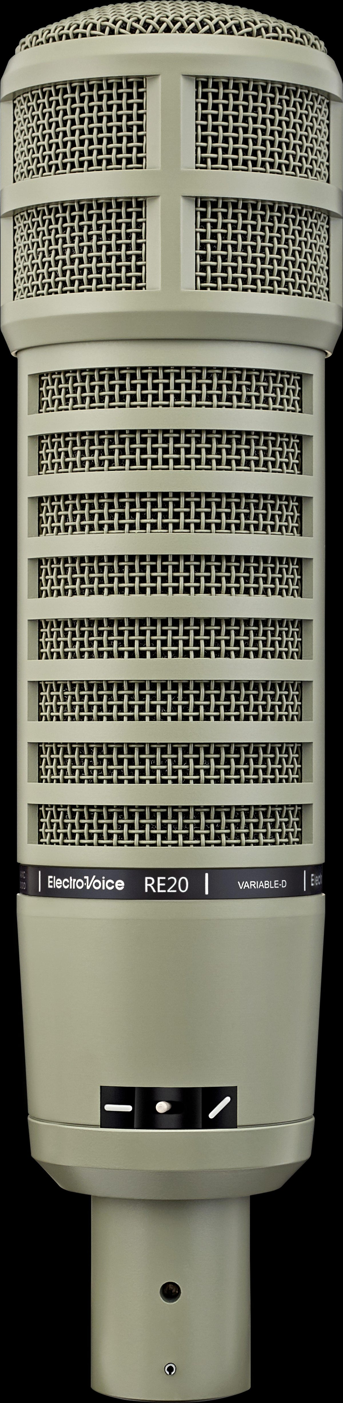 Electro-Voice RE20 - Dynamic Broadcast Microphone with Variable-D
