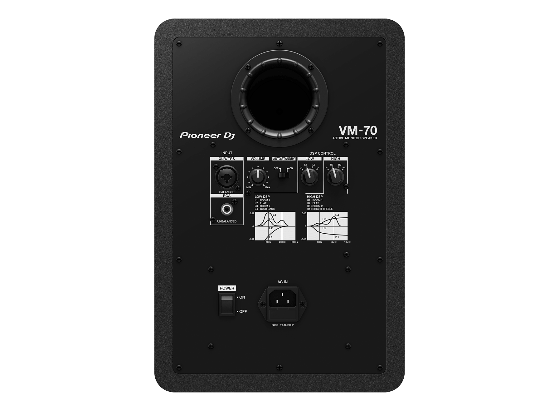 Pioneer DJ VM-70 - 6.5” Active Monitor Speaker