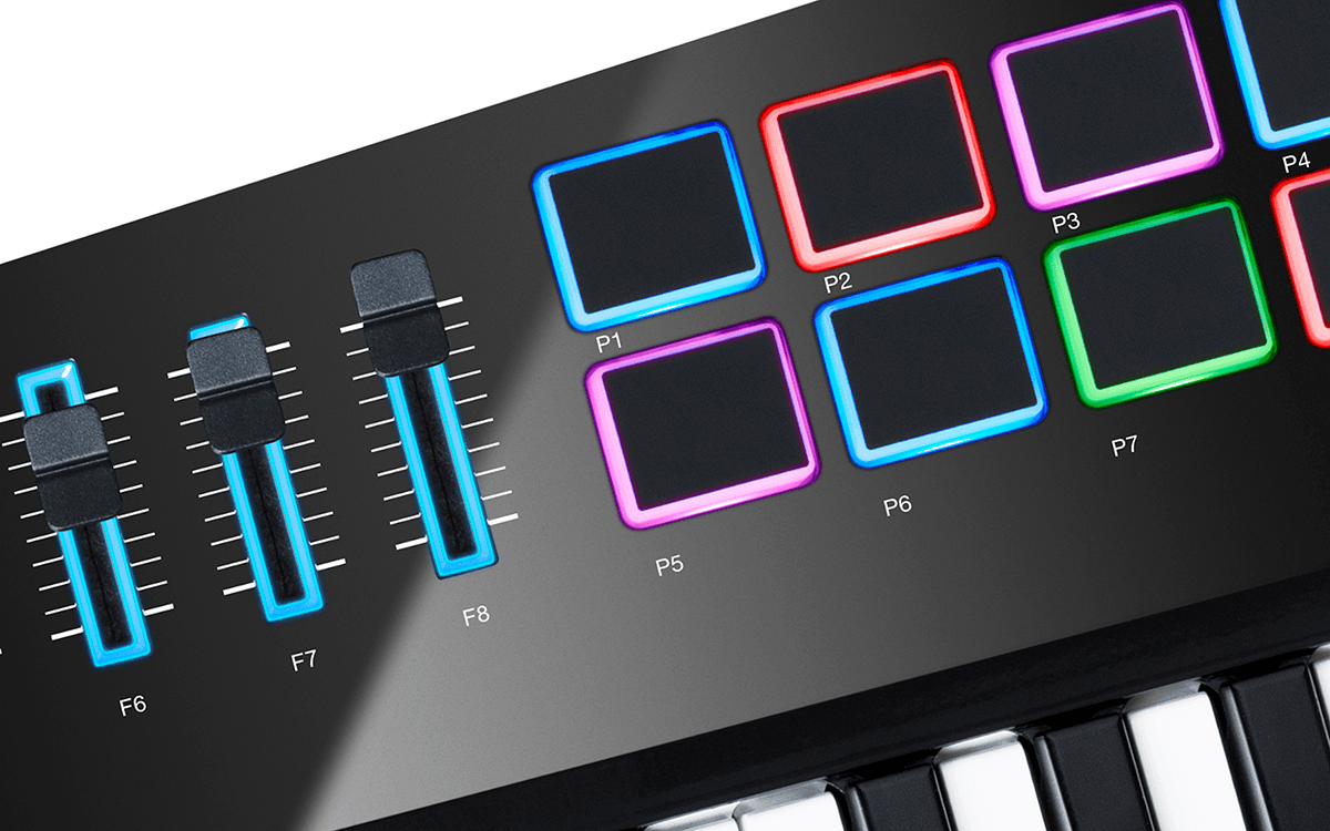 Alesis VORTEX WIRELESS 2 - Wireless USB/MIDI Keytar Controller.