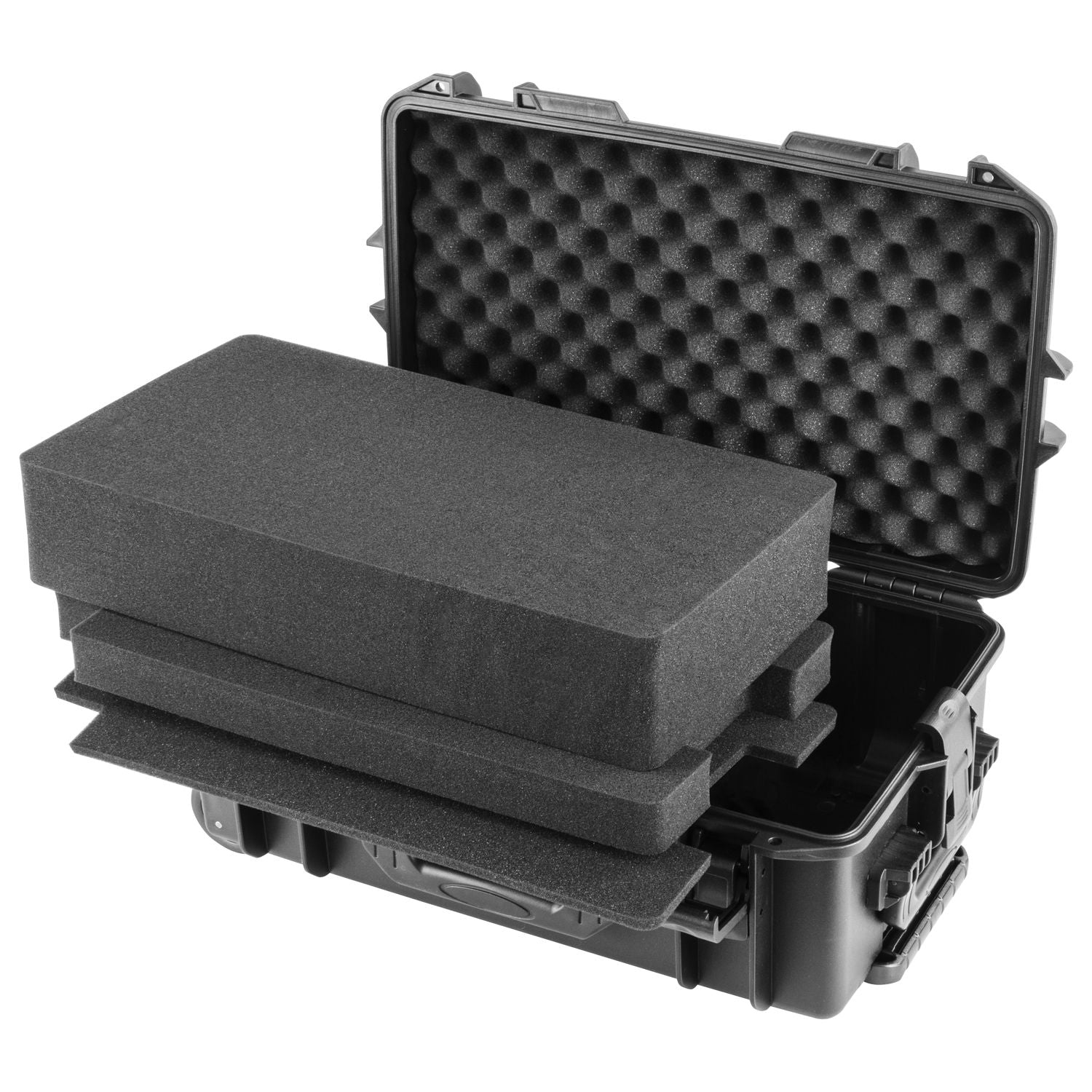 Odyssey VU201107HW - 20.5" x 11.25" x 5.75" Bottom Interior with Pluck Foams Injection-Molded Trolley Utility Case.
