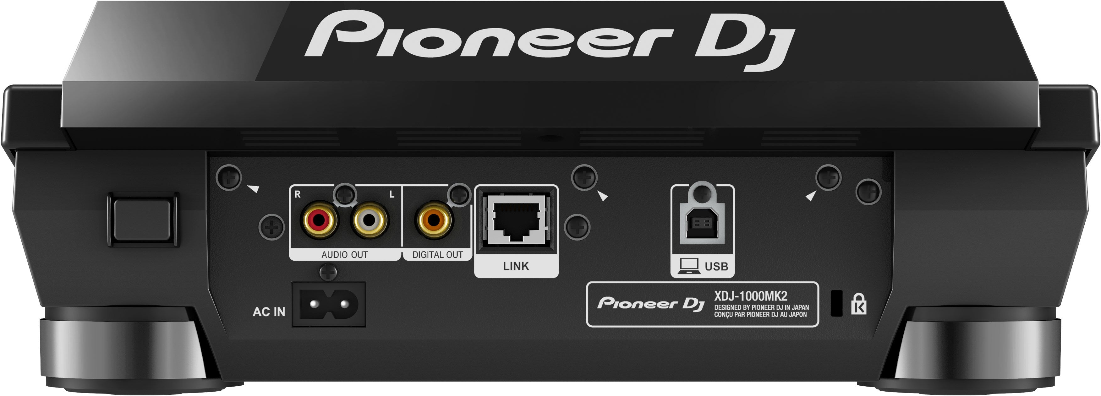 Pioneer DJ XDJ-1000MK2 - Digital Performance Multi Player with 7" Touch Screen