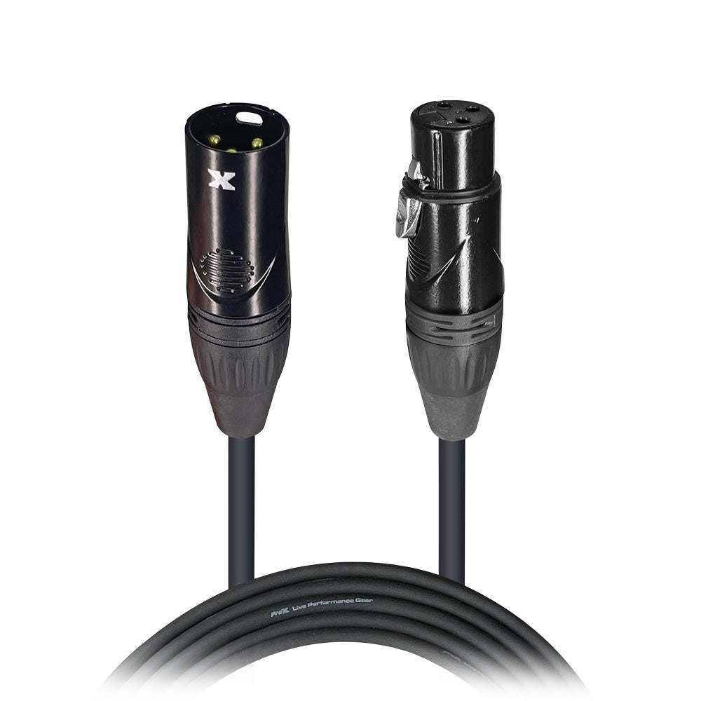 ProX XC-MIC10 - 10 Ft. Balanced XLR3-F to XLR3-M High Performance Microphone Cable
