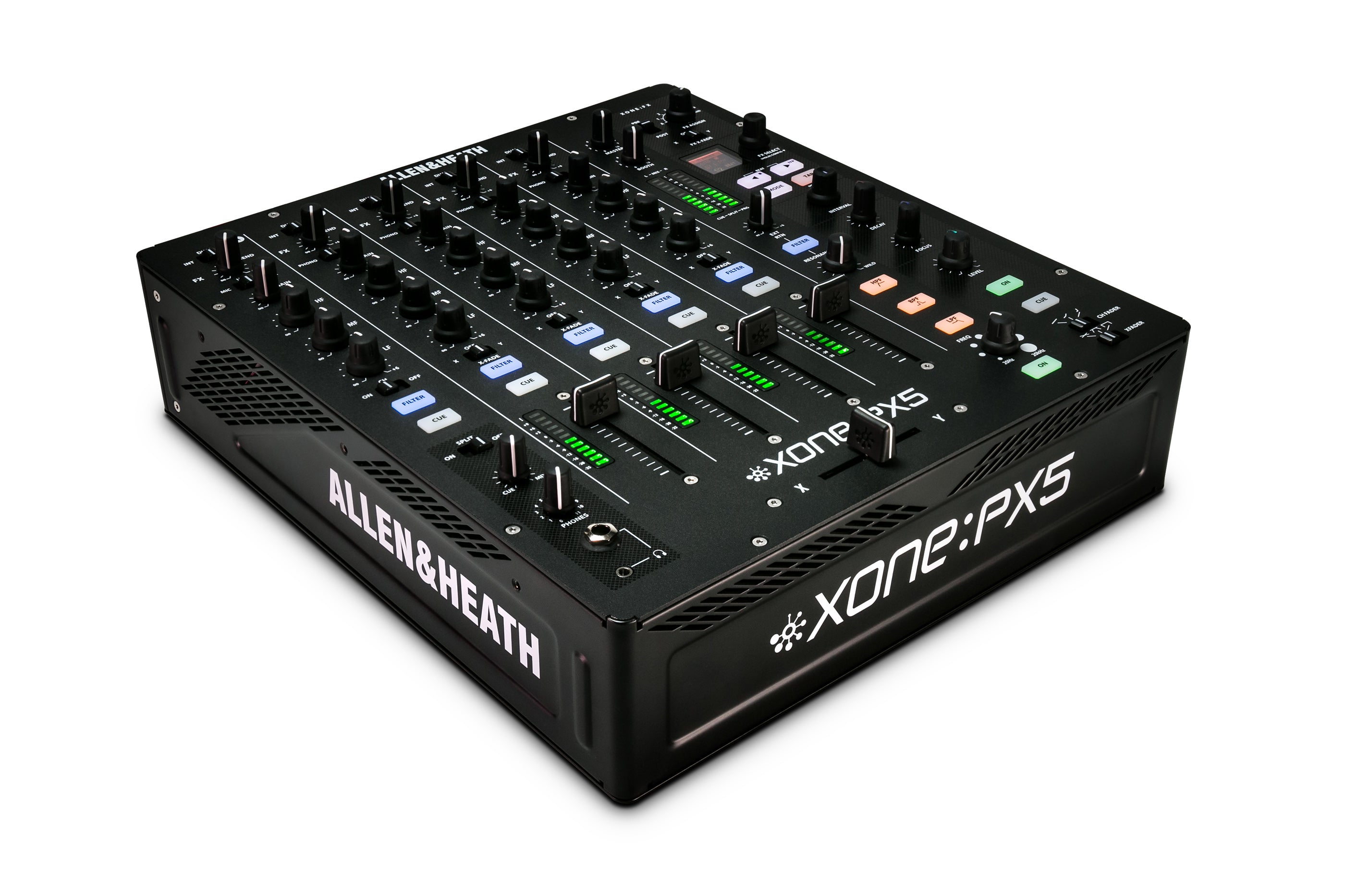 Allen & Heath XONE:PX5 - 4+1 Channel Analog DJ Performance Mixer with Integrated 20 Channel Soundcard
