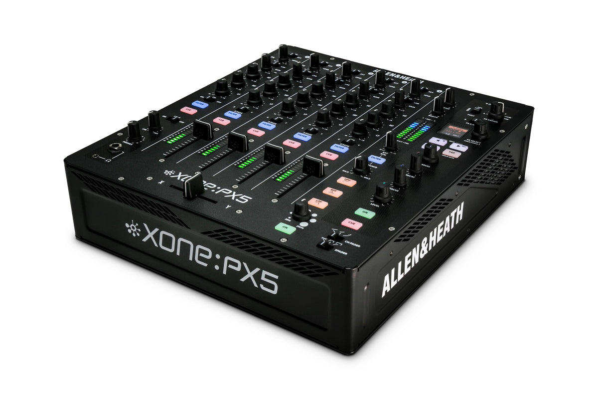 Allen & Heath XONE:PX5 - 4+1 Channel Analog DJ Performance Mixer with Integrated 20 Channel Soundcard.
