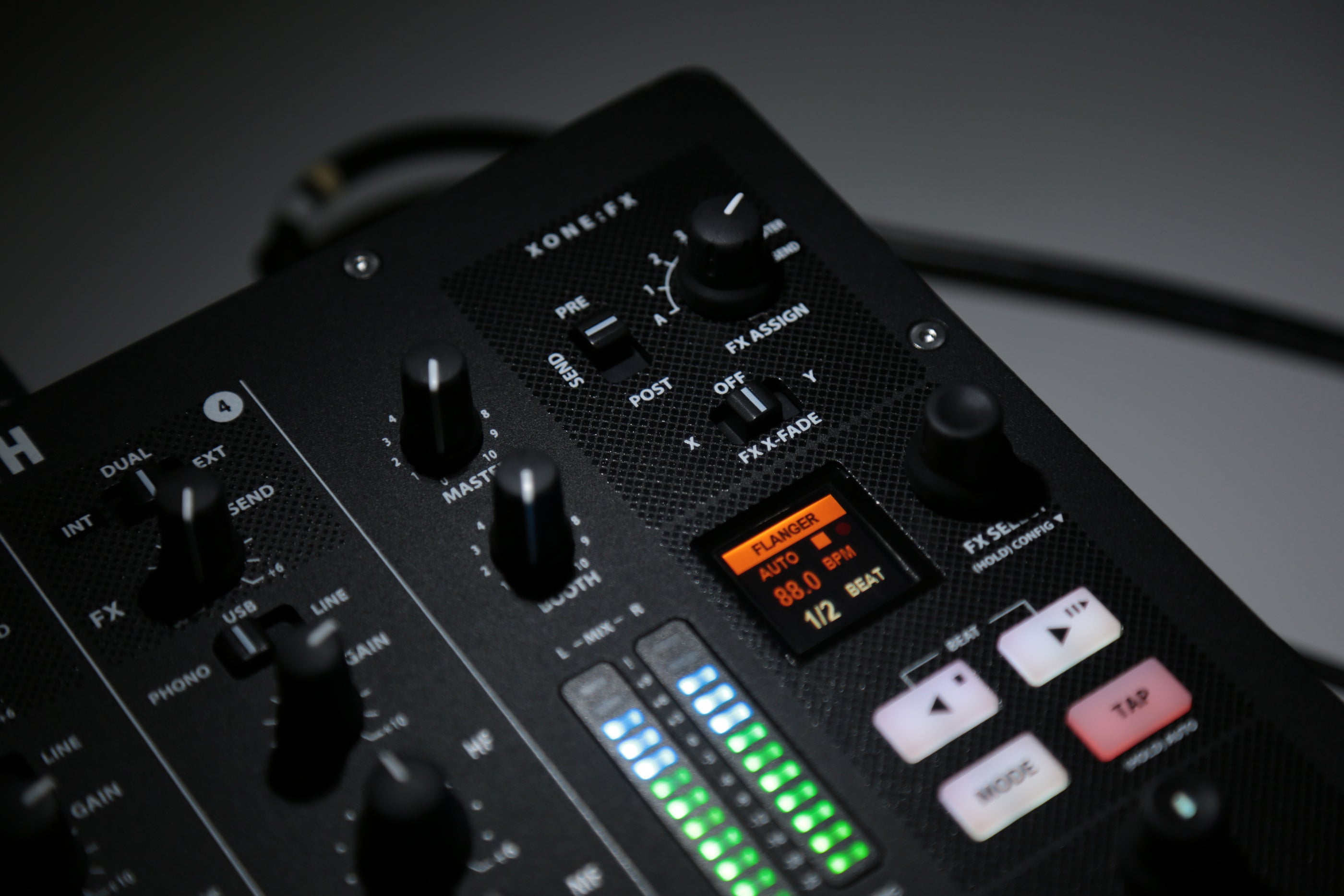 Allen & Heath XONE:PX5 - 4+1 Channel Analog DJ Performance Mixer with Integrated 20 Channel Soundcard