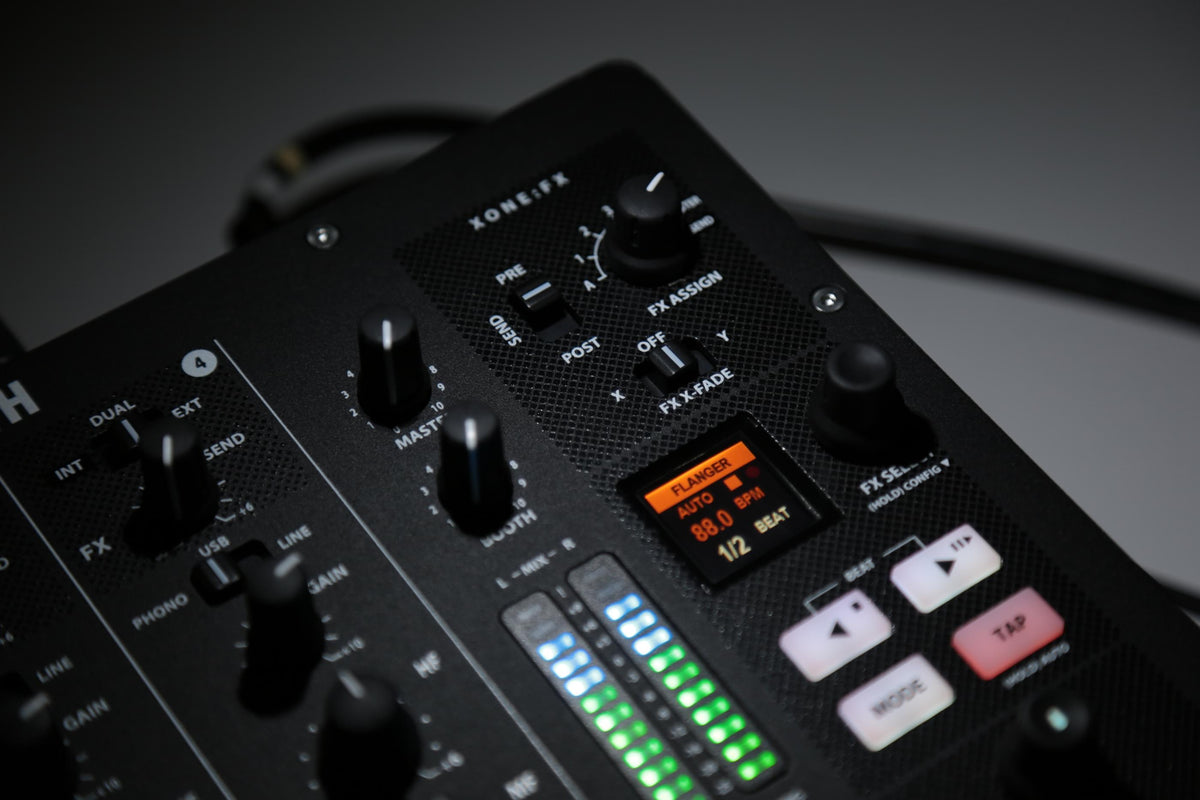 Allen & Heath XONE:PX5 - 4+1 Channel Analog DJ Performance Mixer with Integrated 20 Channel Soundcard.