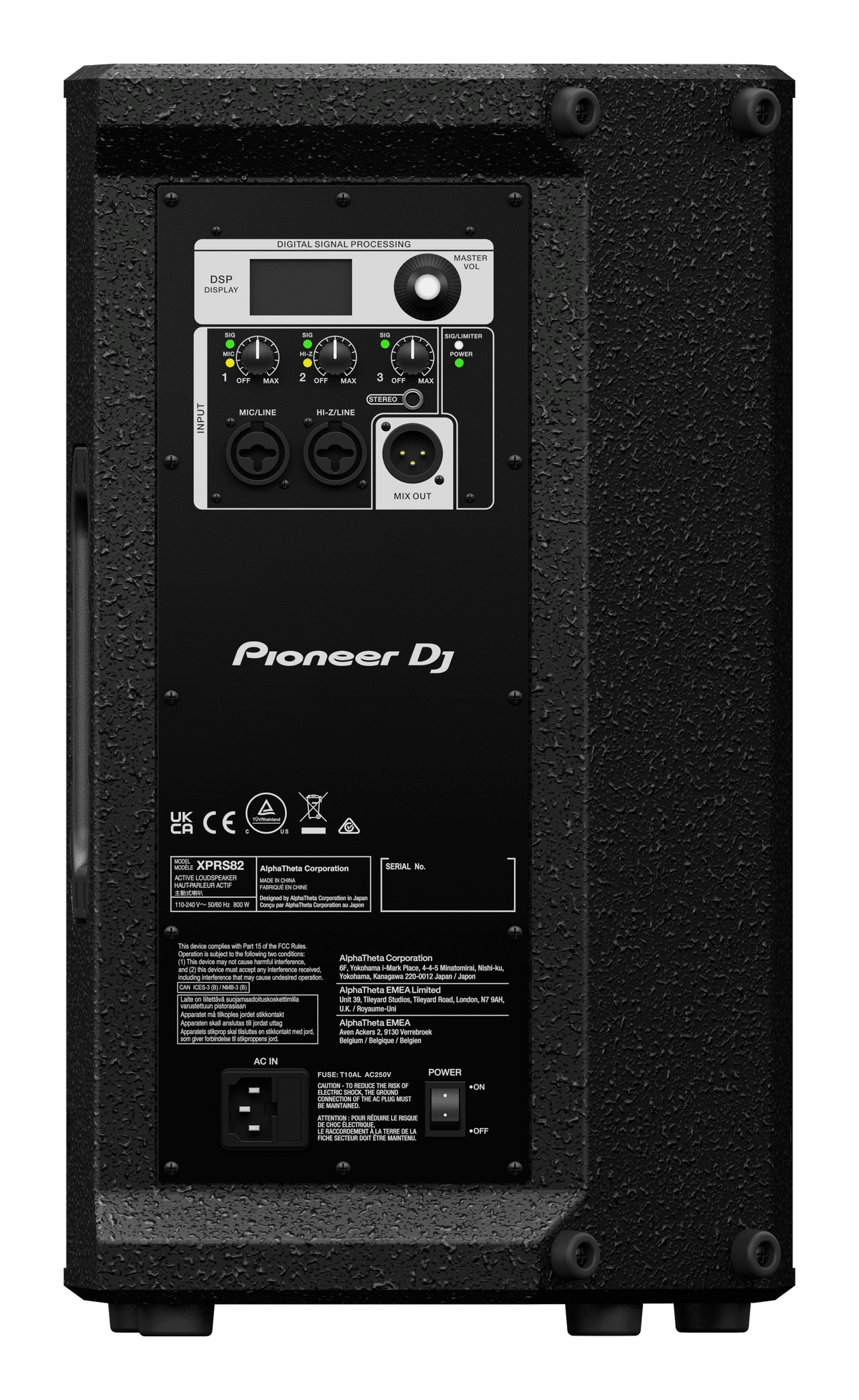 Pioneer DJ XPRS82 - 8” 2-way active loudspeaker (Single).